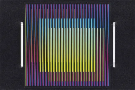 Multiple Cruz-Diez - Cromointerferencia manipulable feria estampa