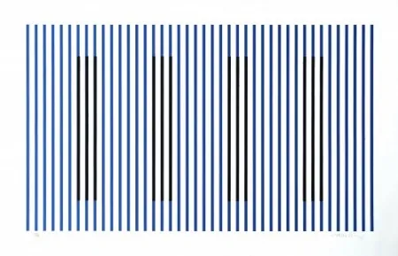 Ets Cruz-Diez - Induction du Jaune Rioja