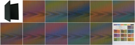 Lithografie Cruz-Diez - Kamarata (10 litho's)