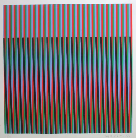 Zeefdruk Cruz-Diez - No title