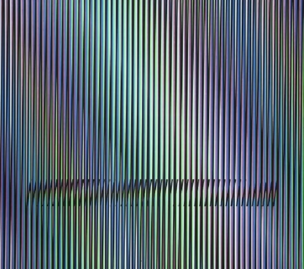 Lithografie Cruz-Diez - Serie Caura - 4