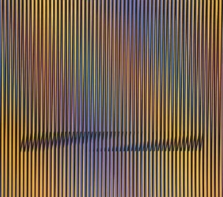 Lithografie Cruz-Diez - Serie Caura - 6