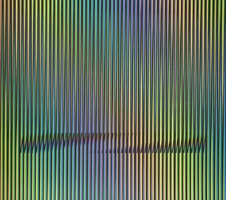 Lithografie Cruz-Diez - Serie Caura - 7