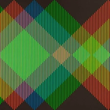 Lithografie Cruz-Diez - Serie Semana - Miércoles	