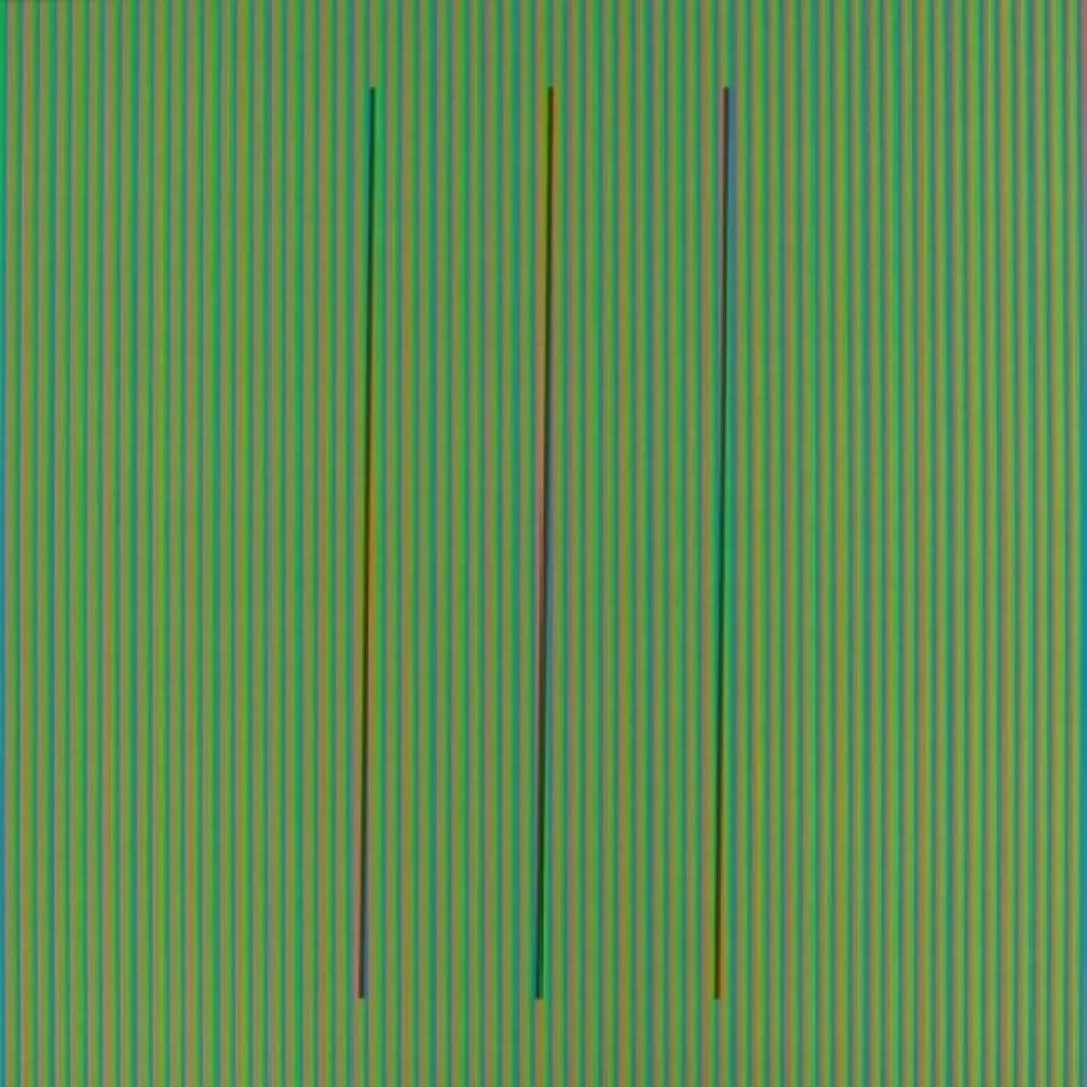 Lithografie Cruz-Diez - Serie Semana - Sabado