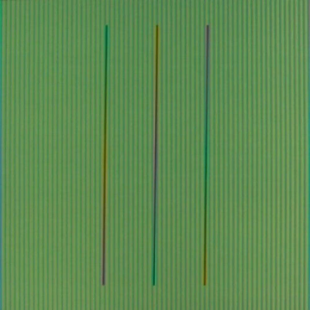 Lithografie Cruz-Diez - Serie Semana - Sábado	