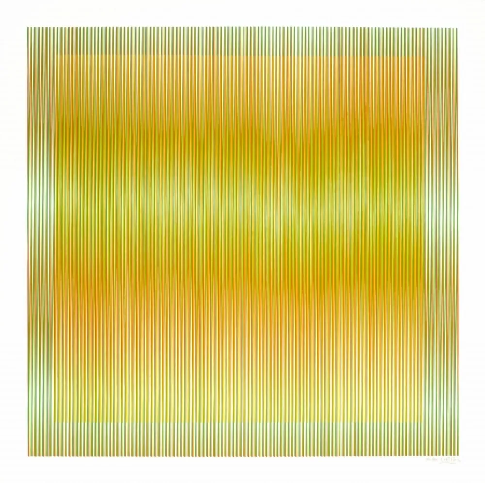 Zeefdruk Cruz-Diez - Sin Titulo 