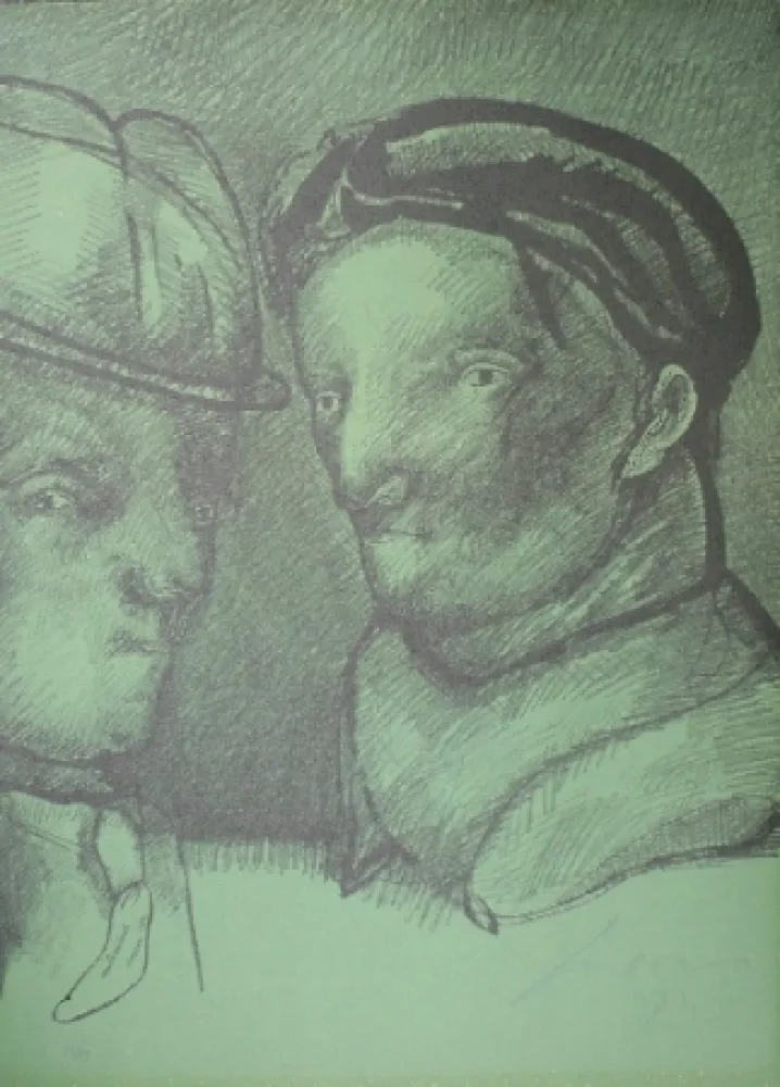 Lithografie Cuevas - Joan Prats 1982