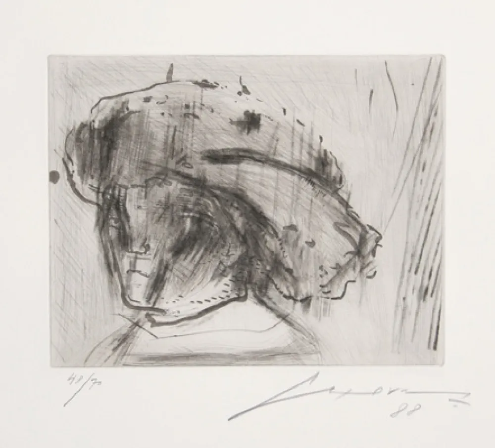 Ets En Aquatint Cuevas - Portrait of Rembrandt as a Child