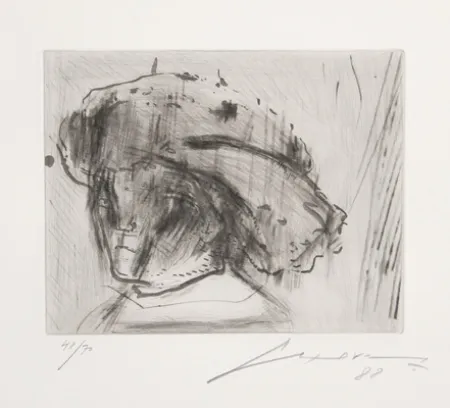 Ets En Aquatint Cuevas - Portrait of Rembrandt as a Child