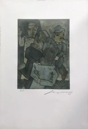 Gravure Cuevas - UNKNOWN TITLE