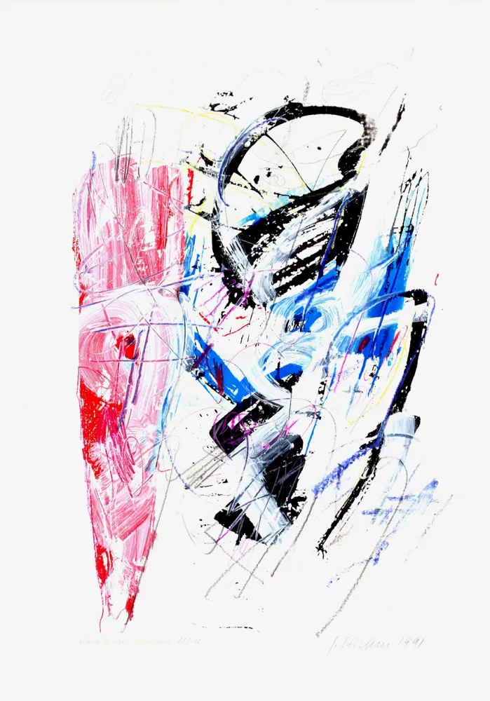 Zeefdruk Czichon - Untitled