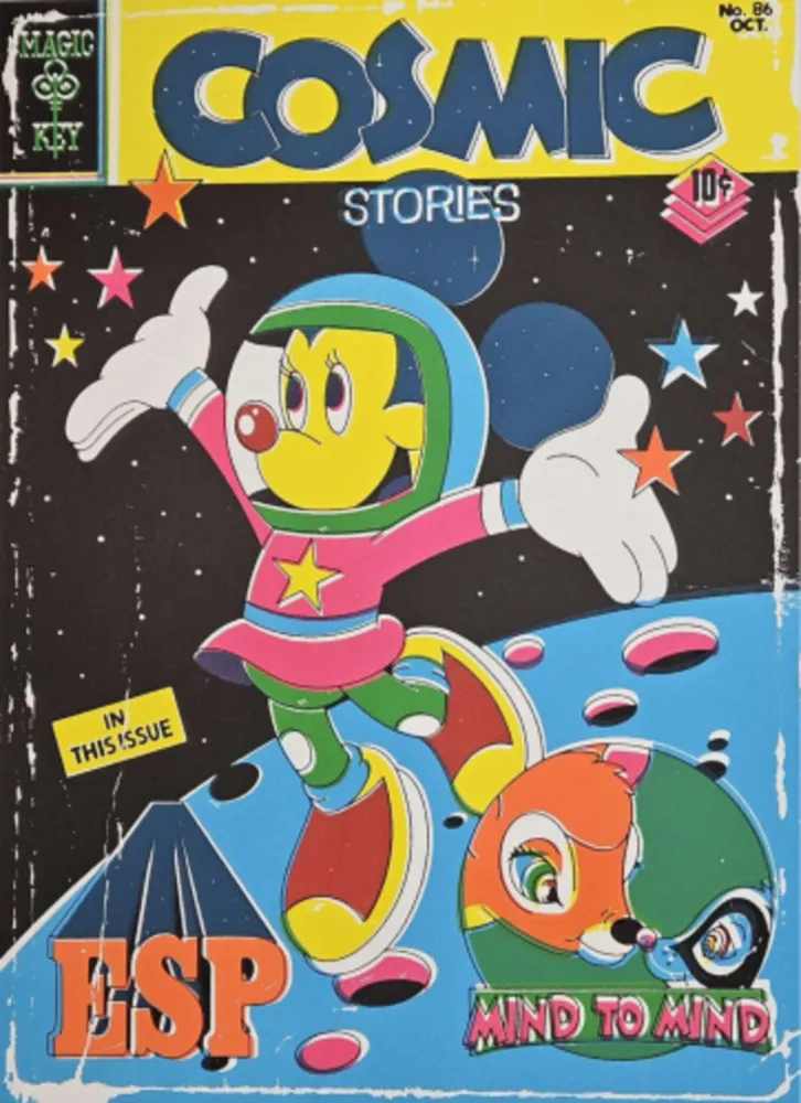 Lithografie Dabs - Cosmic stories