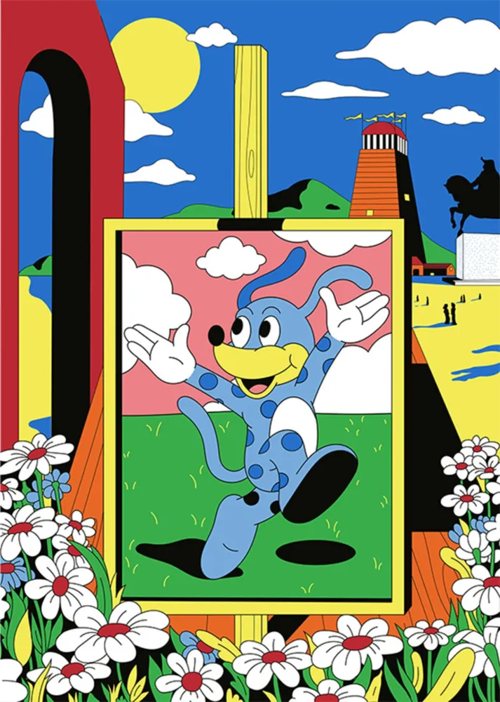 Lithografie Dabs - Metaphysical Departure