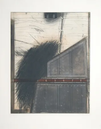 Ets En Aquatint Dahmen - Bastion 