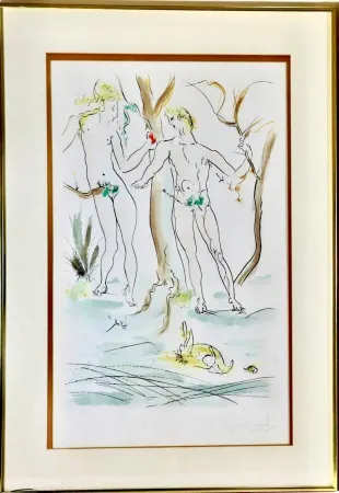 Ets Dali - Adam et Eve