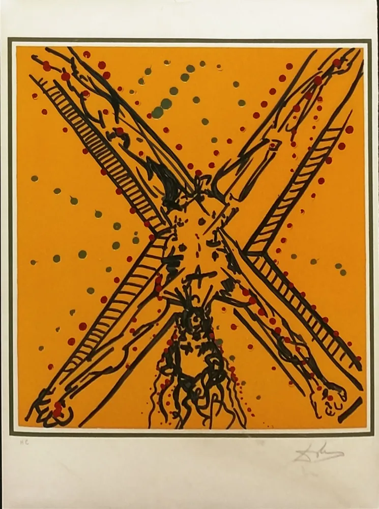 Lithografie Dali - ANDREW (VISIONS OF CAMELOT)