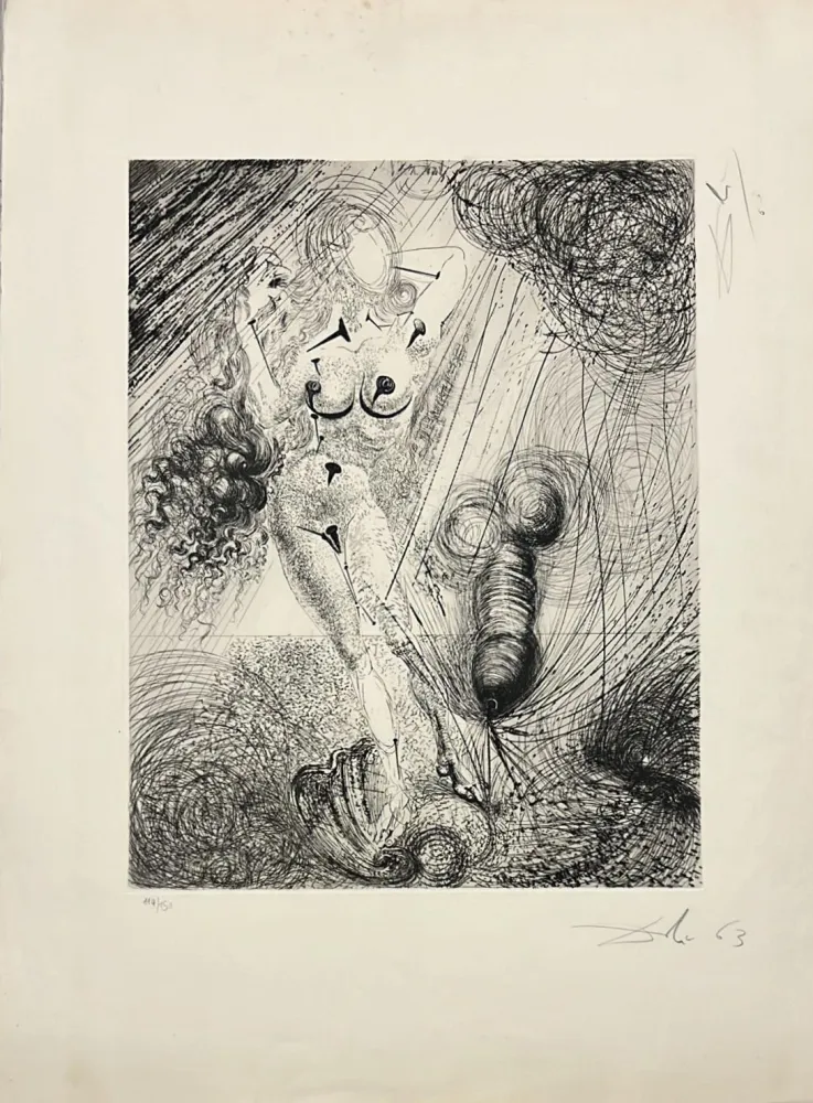 Lithografie Dali - Aphrodite