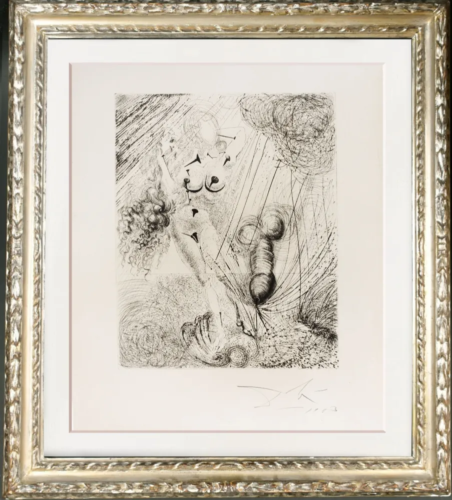 Heliogravure Dali - APHRODITE