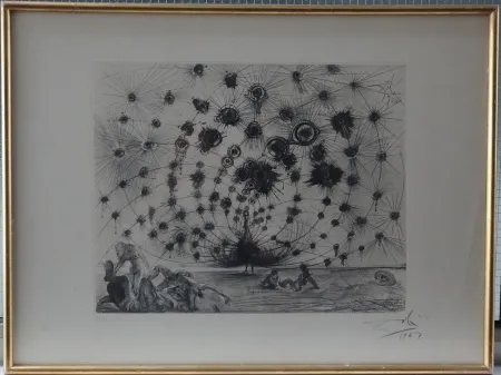 Ets En Aquatint Dali - Argus