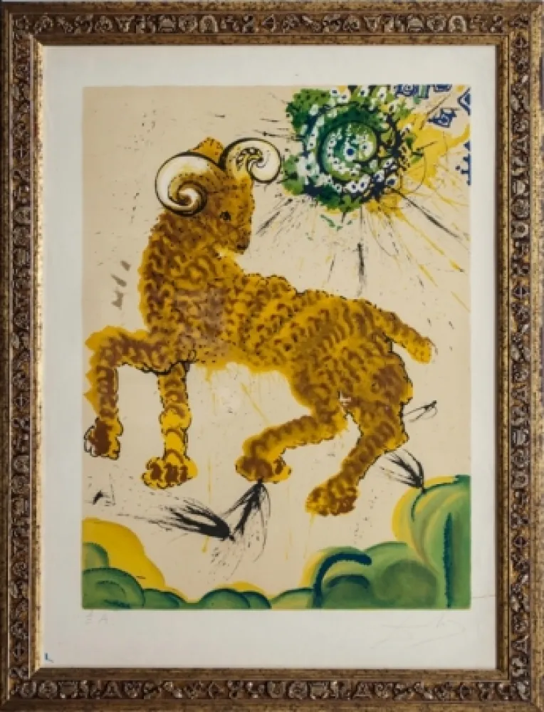 Lithografie Dali - Ariete
