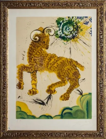 Lithografie Dali - Ariete