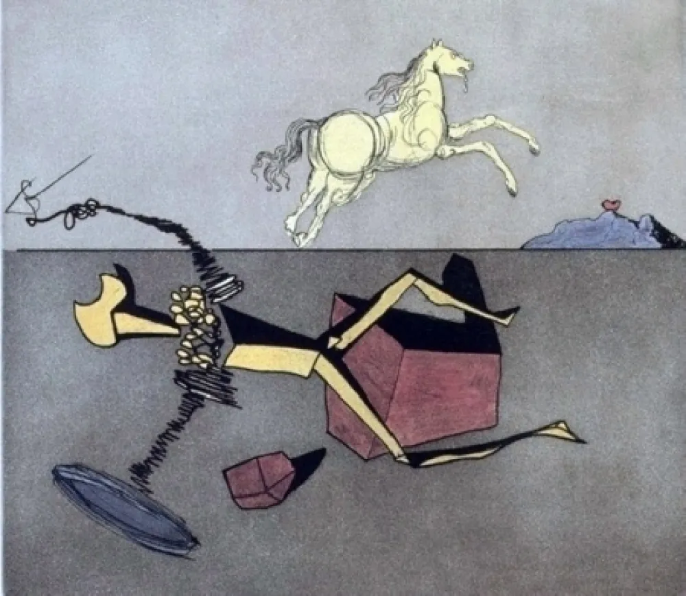 Ets En Aquatint Dali - Aspiration