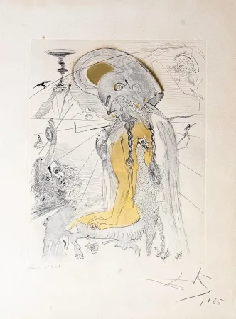 Gravure Dali - Athene