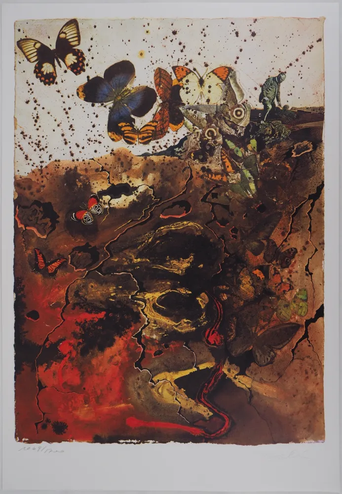 Lithografie Dali - Auvergne