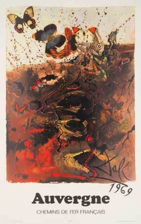 Lithografie Dali - Auvergne