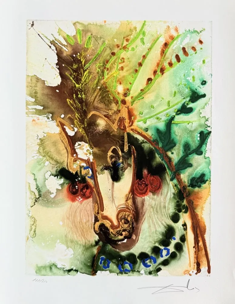 Lithografie Dali - Bucéphale