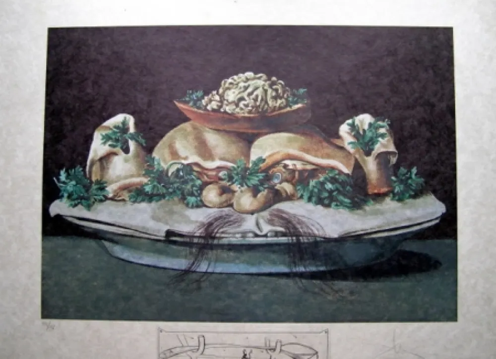 Lithografie Dali - Cenas de Gala-3