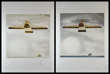 Lithografie Dali - Crucifixion (Christ of Gala)