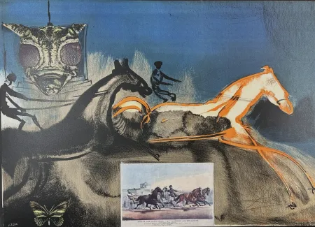 Lithografie Dali - Currier & Ives American Trotting Horses No 2