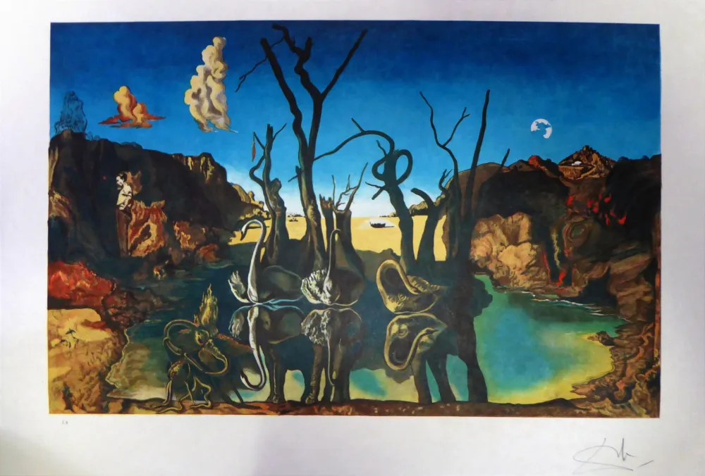Lithografie Dali -   