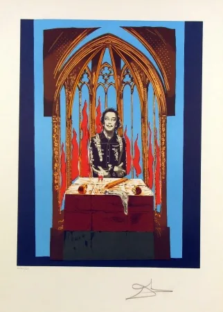 Lithografie Dali - Dali's Inferno
