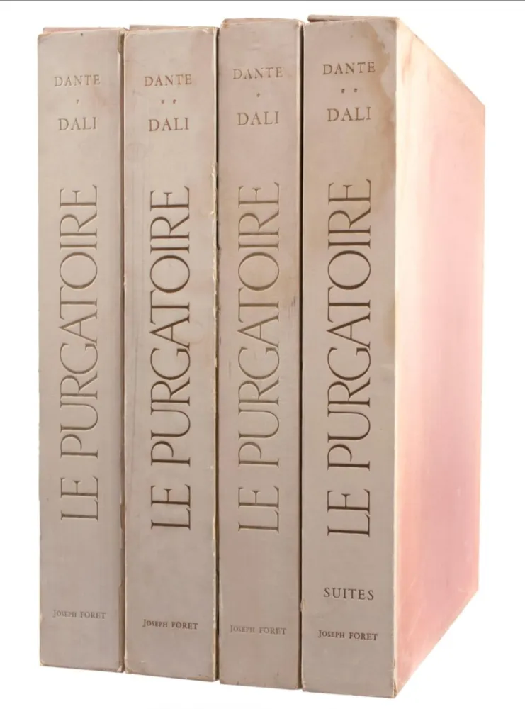 Geïllustreerd Boek Dali - Dante Alighieri, La Divine Comédie – Purgatorio (Cantos I–XXXIII)