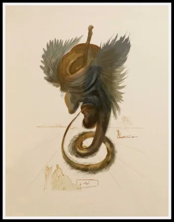 Houtsnede Dali - DEVINS & SORCIERS