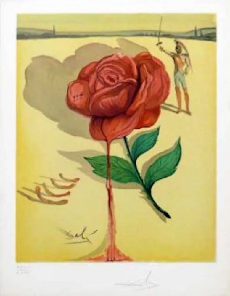 Lithografie Dali - Don Jose´s flower song