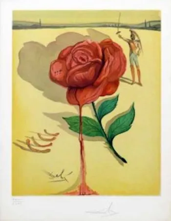 Lithografie Dali - Don Jose´s flower song