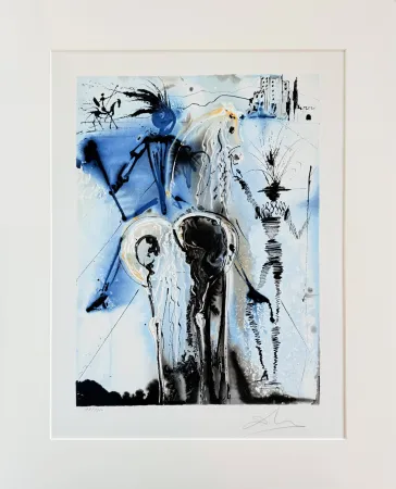 Lithografie Dali - Don Quichotte