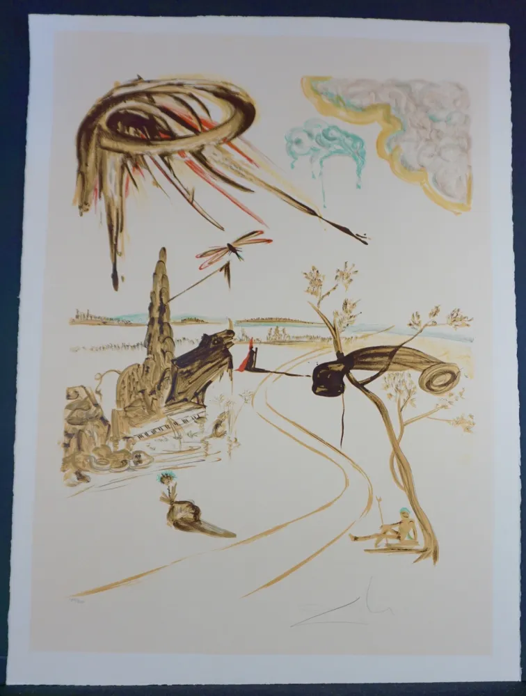 Lithografie Dali - Fantastic Voyage