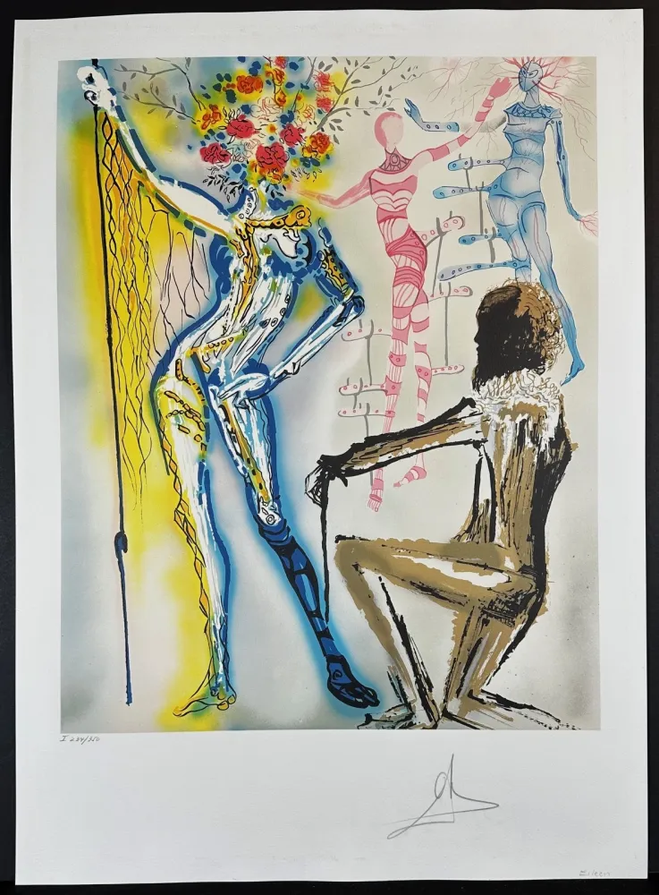 Lithografie Dali - Fashion Designer