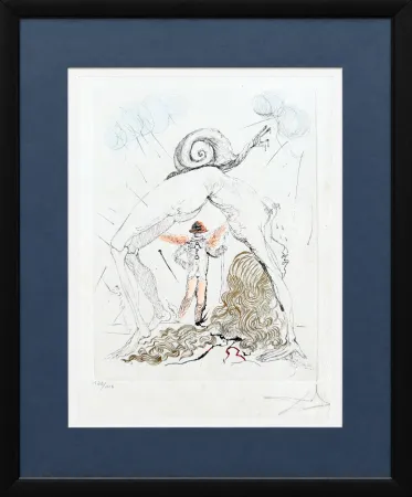 Ets Dali - Femme à l’escargot (Woman with Snail)