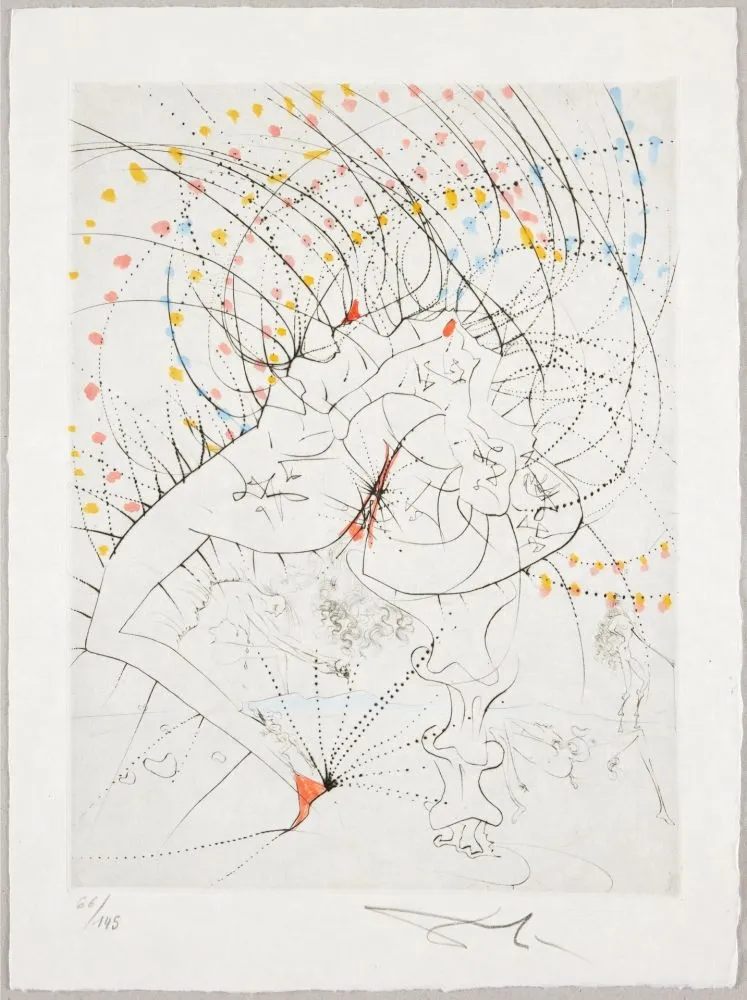 Ets Dali - Femme-feuille, Leaf-woman