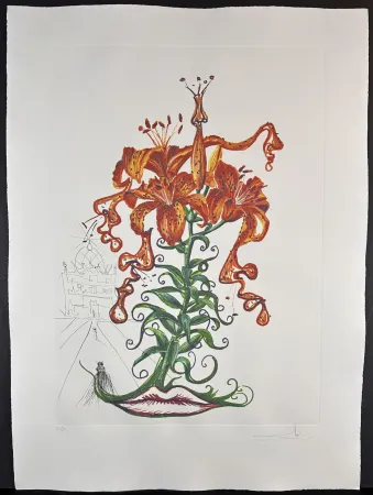 Gravure Dali - Florals Tiger Lilies