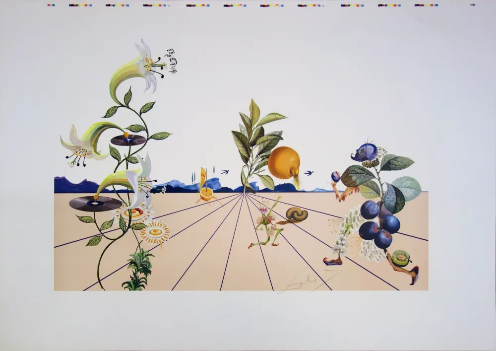 Lithografie Dali - Flordali