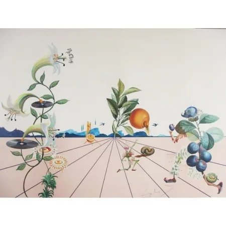 Lithografie Dali - Flordali I