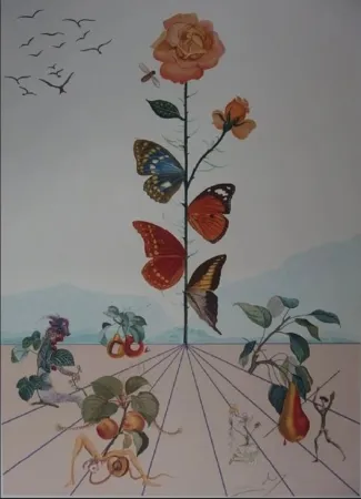 Lithografie Dali - Flordali II