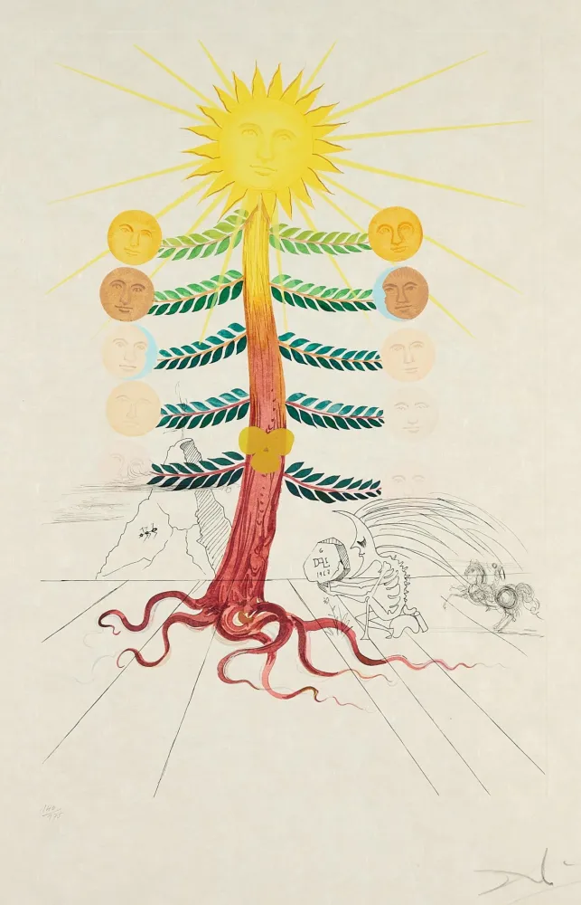 Droge Naald Dali - Flordali. Lune